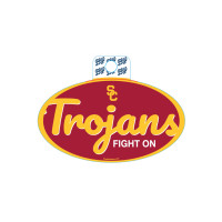 USC Trojans Fight On Sticker